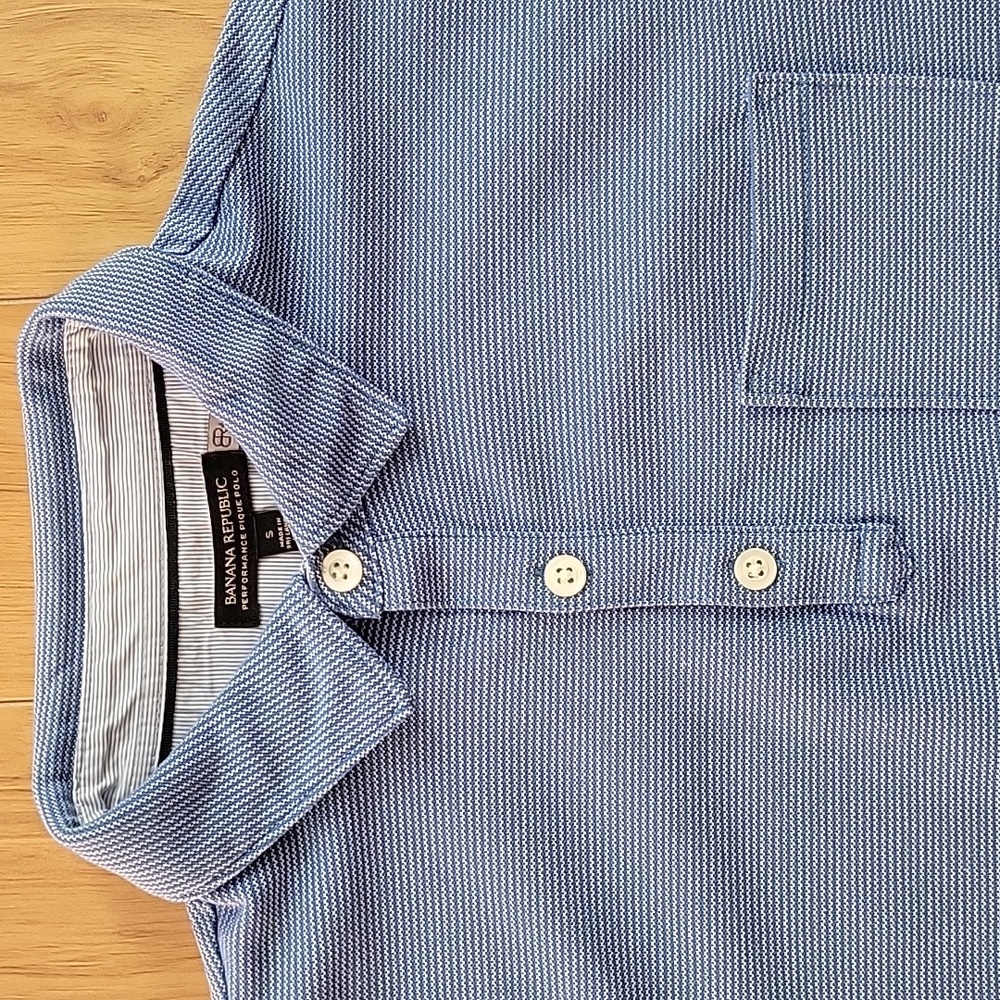 Banana Republic Performance Pique Polo View 2